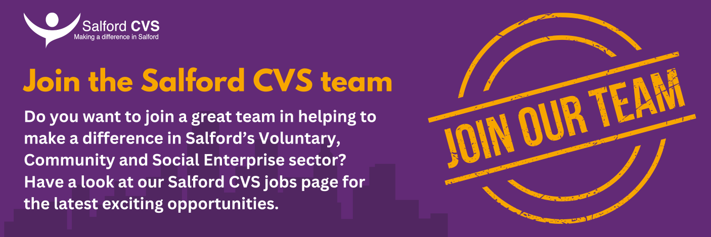 Salford CVS jobs banner