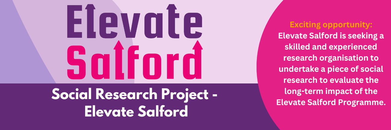 Elevate Salford Research project banner