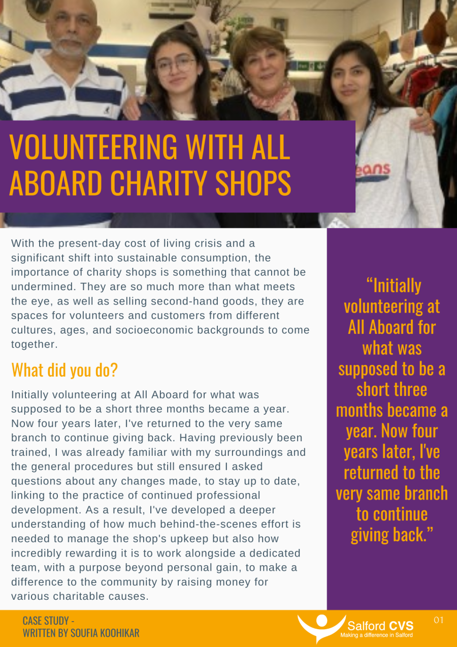 Volunteering with All Aboard