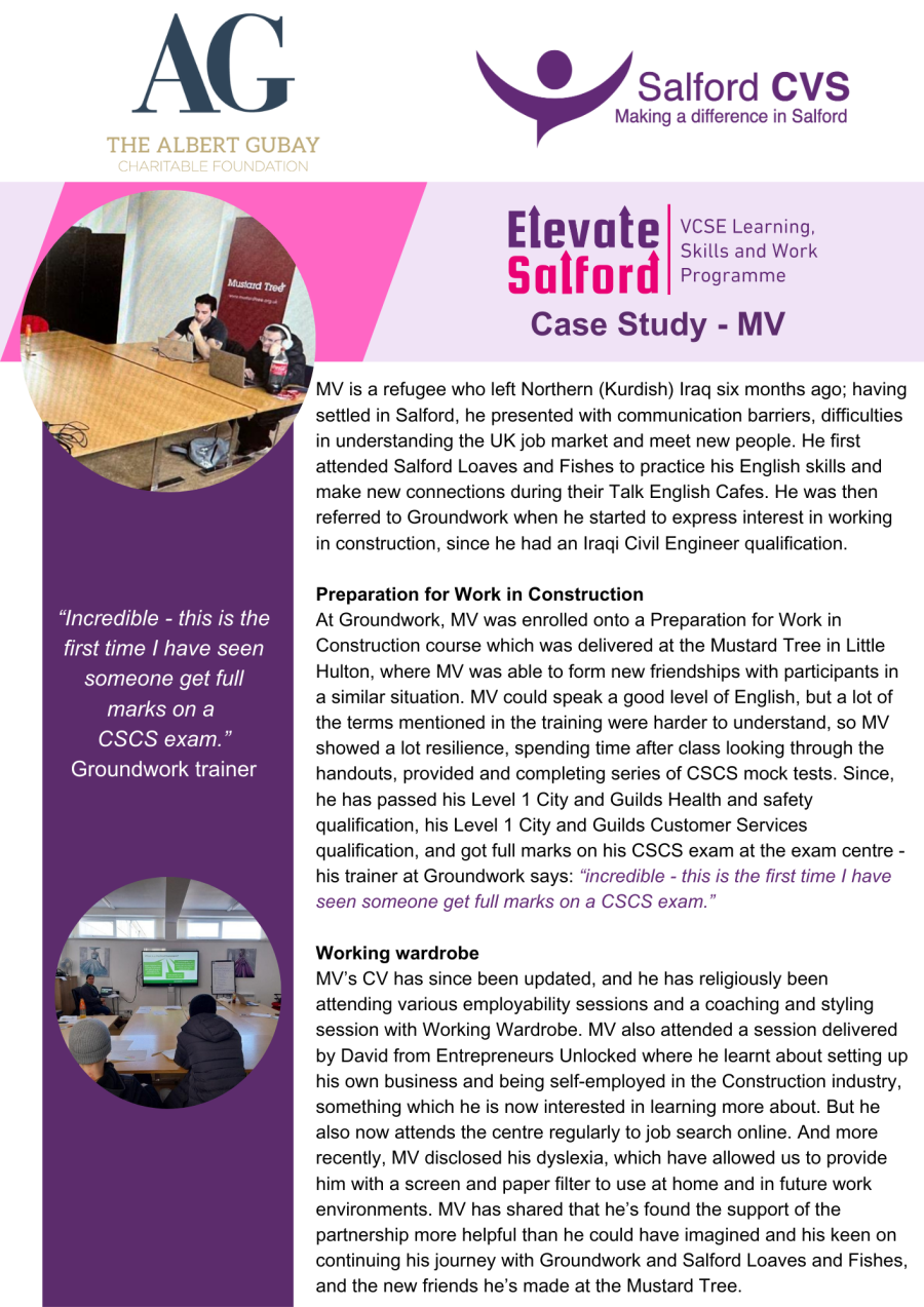 Elevate Salford case study - MV