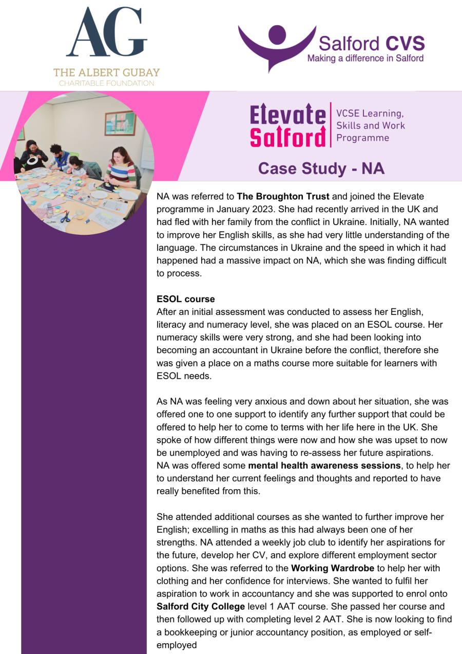 Elevate Salford Case study - NA