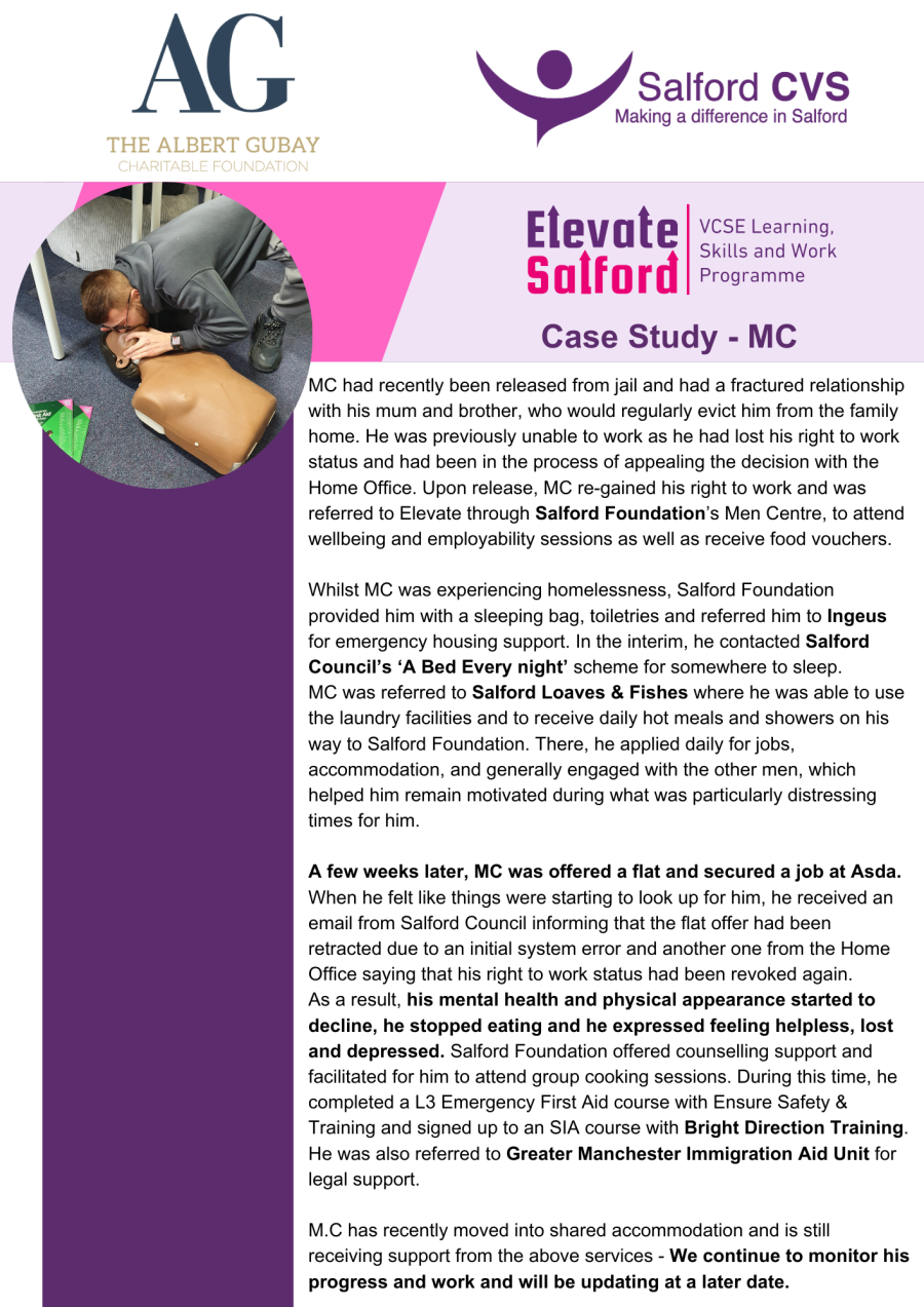 Elevate Salford Case study - MC