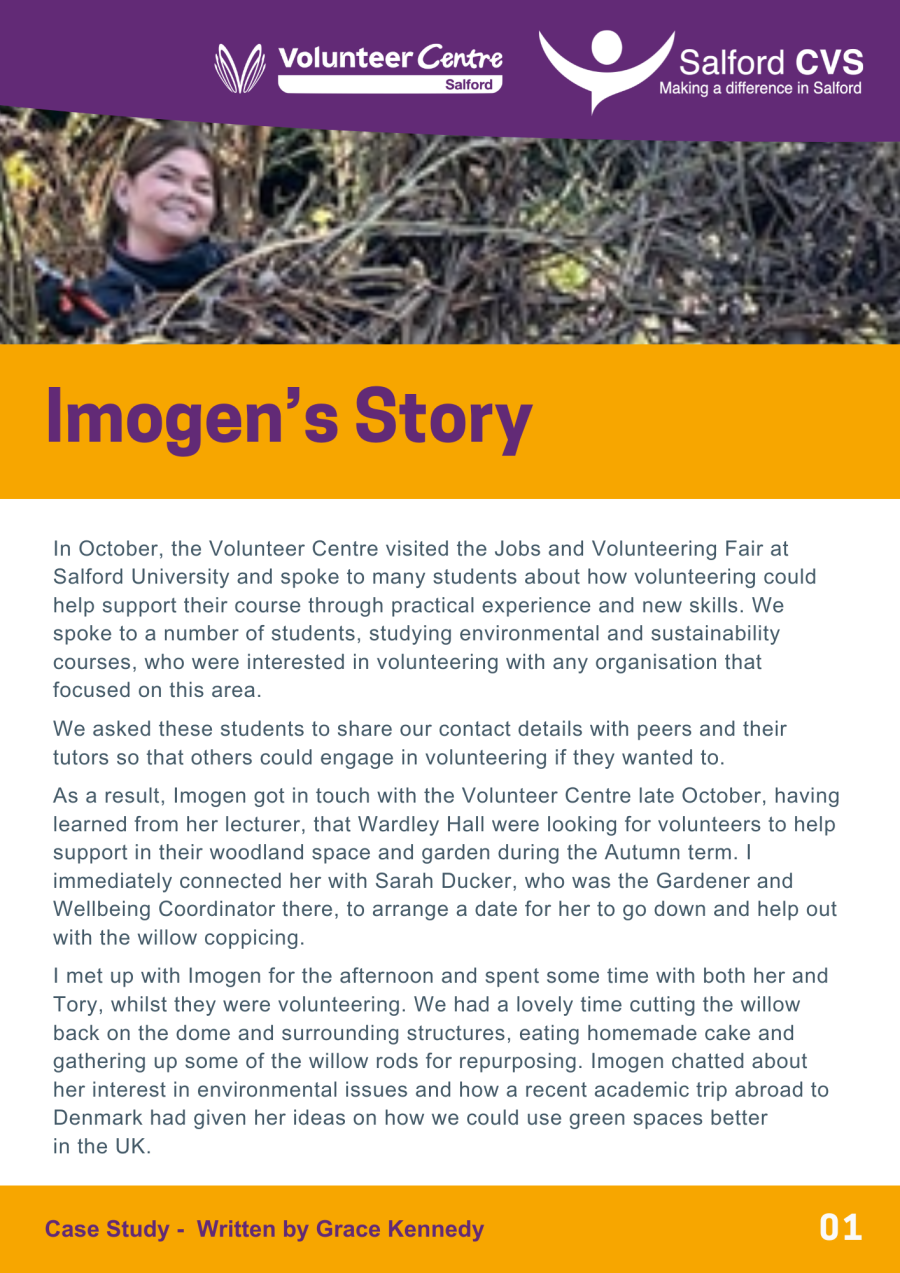 Imogen's Story