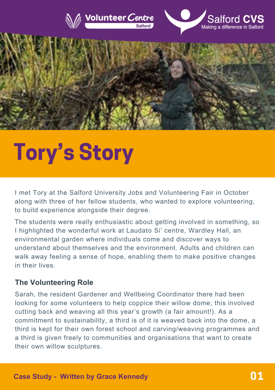 Tory's Story