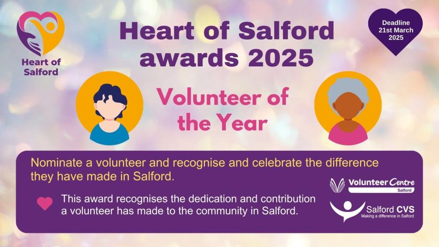 Heart of Salford Volunteer of the Year