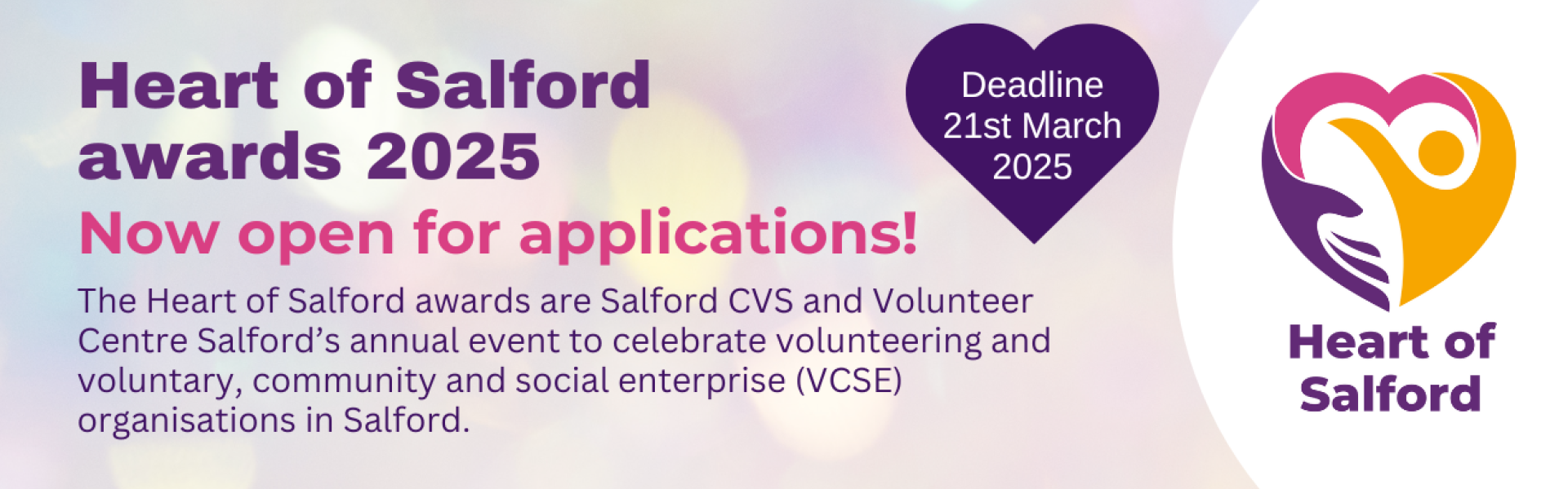 Heart of Salford awards 2025