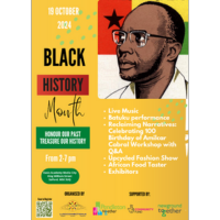 Lusoconnection Black History Month event poster