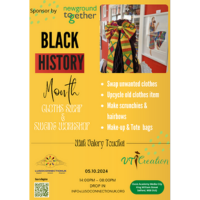 Lusoconnection Black History Month event poster