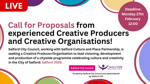 Call for proposals - Salford 2026