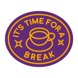 "It's time or a break" icon