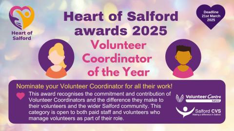 Heart of Salford - Volunteer Coordinator